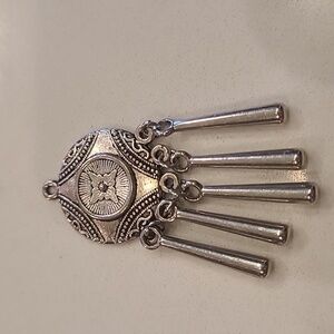 Single Silver Pendant Jewelry Making